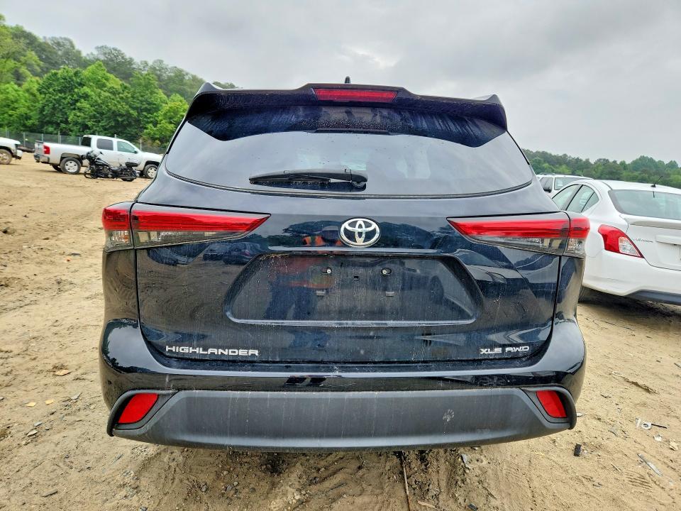 Photo 6 from auction – 2022 TOYOTA HIGHLANDER with VIN 5TDGZRBH1NS585283