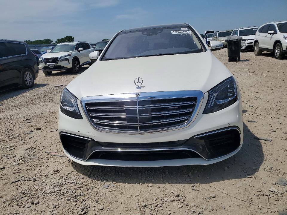 Photo 5 from auction – 2019 MERCEDES-BENZ S with VIN WDDUG8JB9KA433198