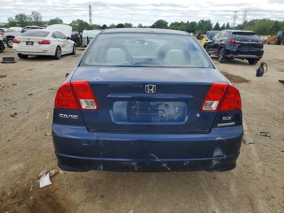 Photo 6 from auction – 2005 HONDA CIVIC with VIN 2HGES16615H605909
