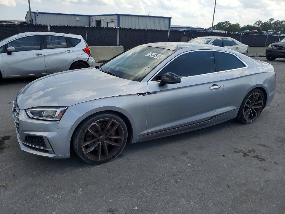AUDI S5 2018 with VIN WAUP4AF54JA017047 - Photo from auction
