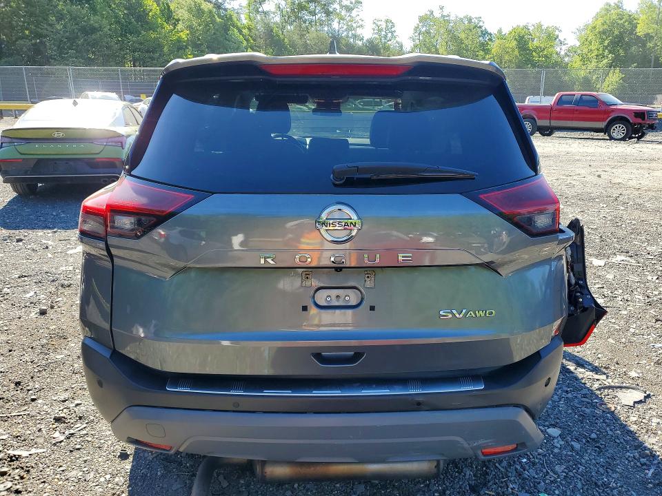 Photo 6 from auction – 2021 NISSAN ROGUE with VIN 5N1AT3BB0MC677299