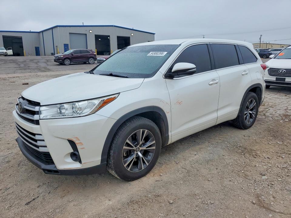 TOYOTA HIGHLANDER 2017 with VIN 5TDZZRFHXHS201458 - Photo from auction