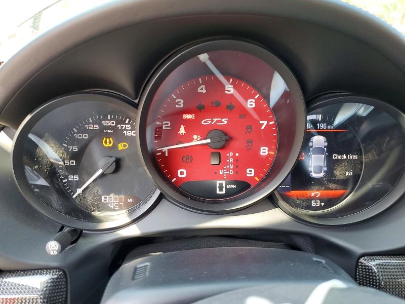 Photo 9 from auction – 2016 PORSCHE CAYMAN with VIN WP0AB2A80GK185826