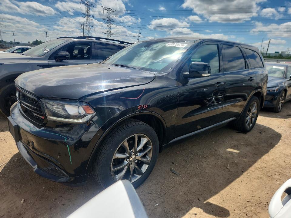 DODGE DURANGO 2017 with VIN 1C4RDJDG0HC648148 - Photo from auction