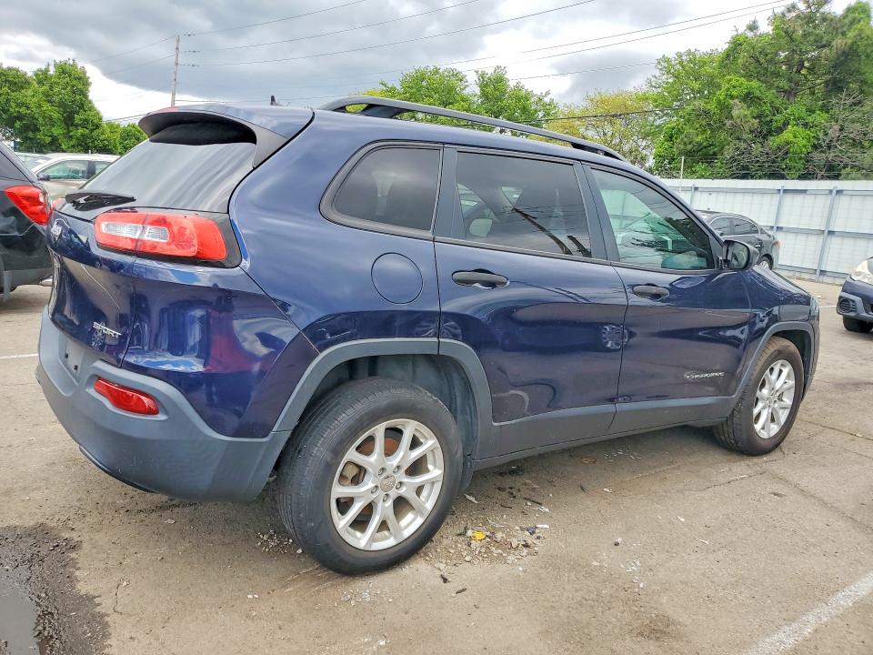 Photo 3 from auction – 2016 JEEP CHEROKEE with VIN 1C4PJLABXGW207306