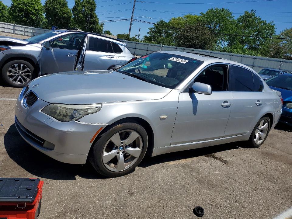 BMW 528 2008 with VIN WBANU53578CT03282 - Photo from auction