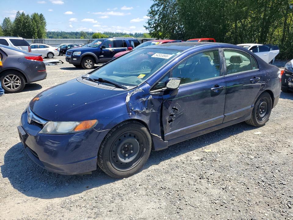 Photo 1 from auction – 2008 HONDA CIVIC with VIN 1HGFA16538L114926