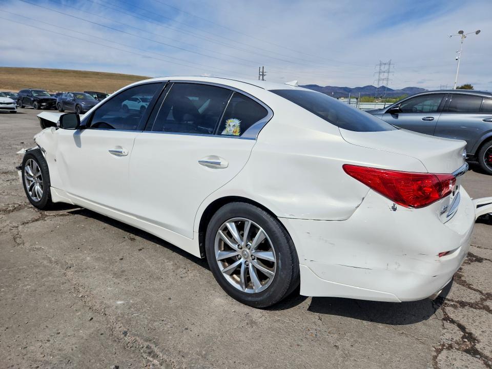 Снимка 2 от търг – 2014 INFINITI Q50 с VIN JN1BV7AR3EM696145