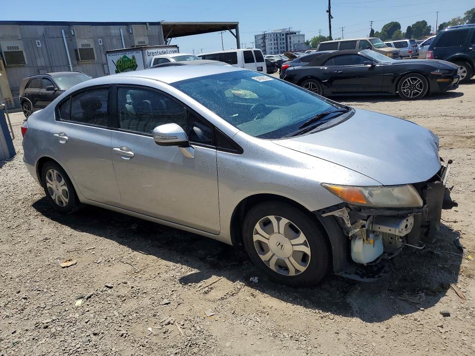 Photo 4 from auction – 2012 HONDA CIVIC with VIN JHMFB4F25CS000443