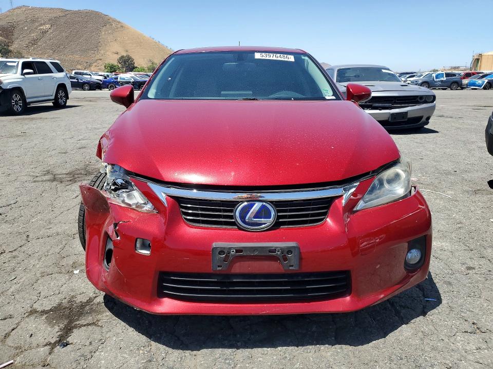 Photo 5 from auction – 2012 LEXUS CT with VIN JTHKD5BH4C2090077