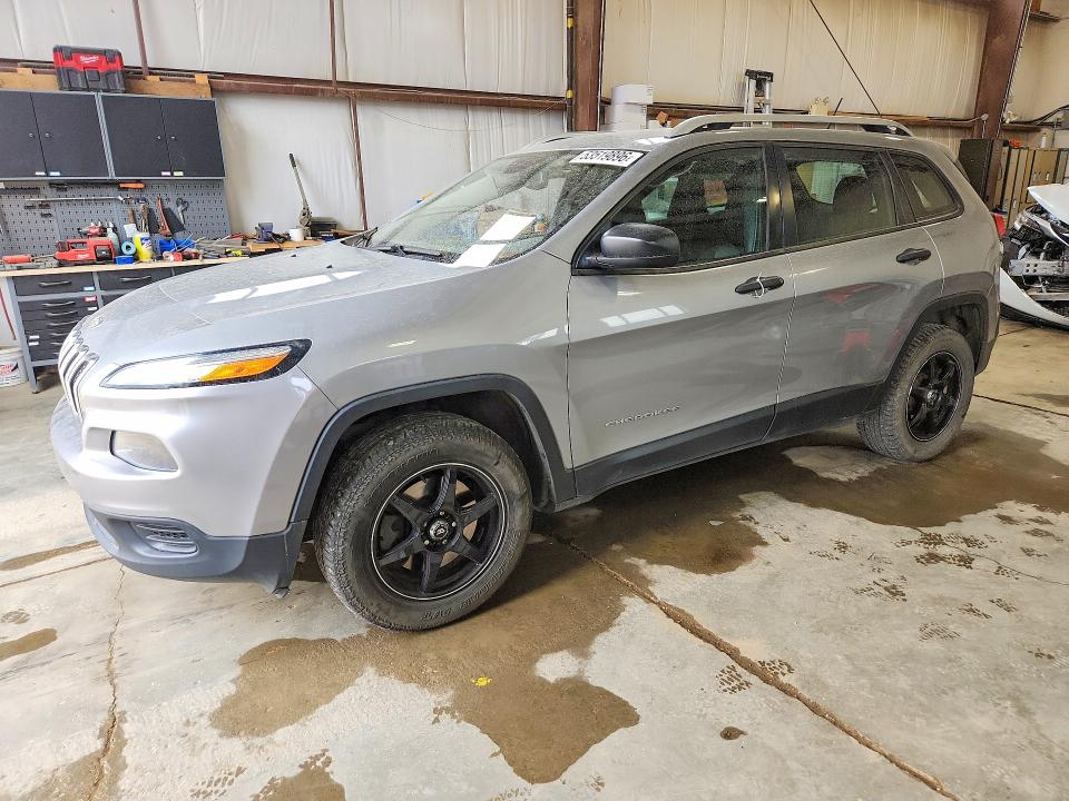 Photo 1 from auction – 2015 JEEP CHEROKEE with VIN 1C4PJMAB7FW604640