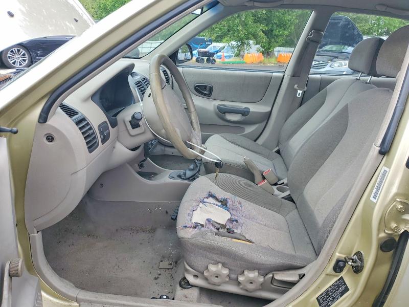 Photo 7 from auction – 2002 HYUNDAI ACCENT with VIN KMHCG45C42U389901