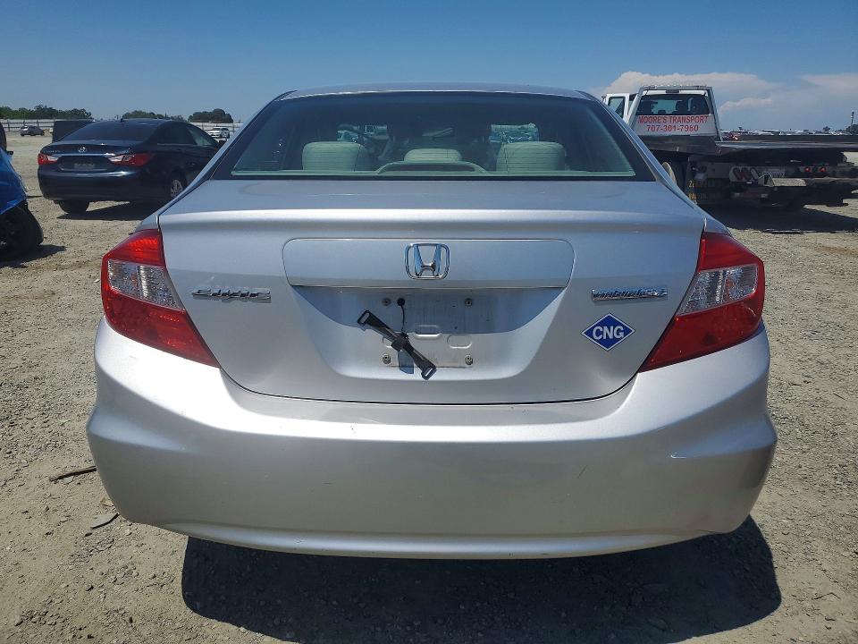 Photo 6 from auction – 2012 HONDA CIVIC with VIN 19XFB5F58CE000599