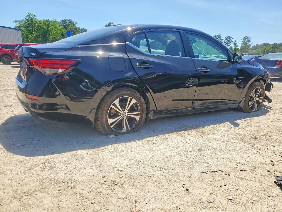 Photo 3 from auction – 2023 NISSAN SENTRA with VIN 3N1AB8CVXPY265919