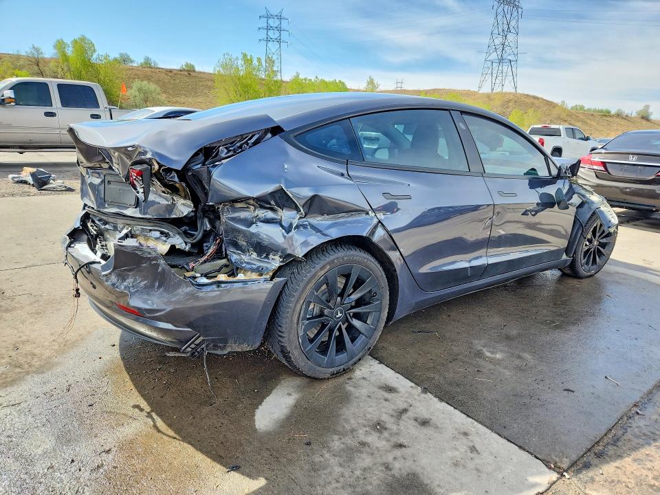 Photo 3 from auction – 2022 TESLA MODEL 3 with VIN 5YJ3E1EB1NF190334