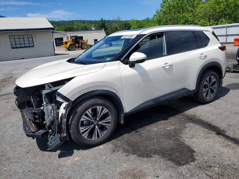 Photo 1 from auction – 2021 NISSAN ROGUE with VIN JN8AT3BB3MW233499