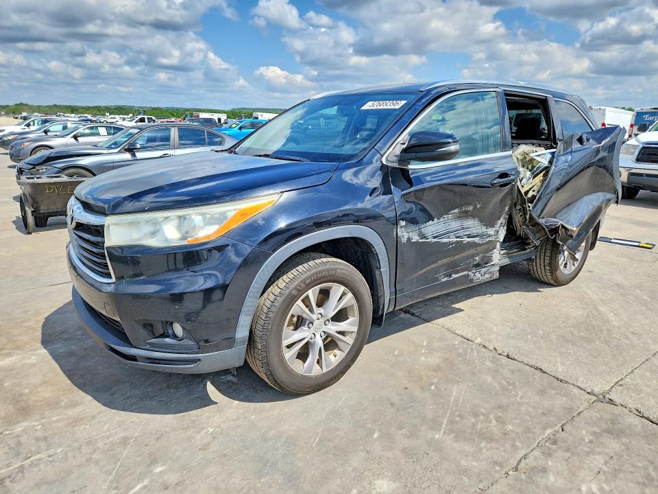 Foto 1 de la subasta – 2014 TOYOTA HIGHLANDER con VIN 5TDJKRFH6ES061440