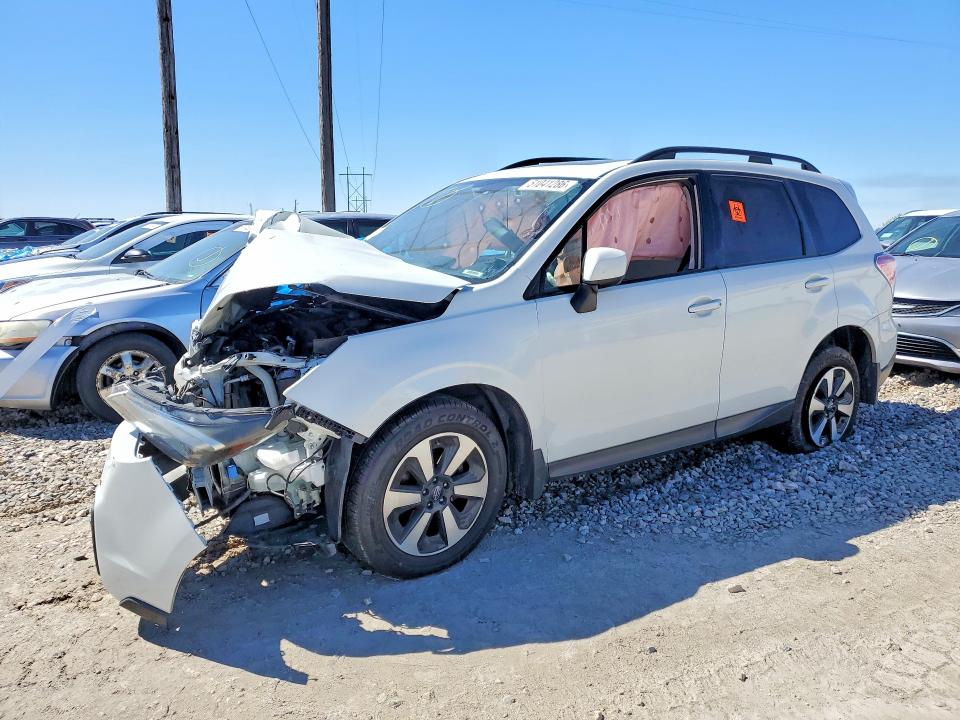 SUBARU FORESTER 2018 with VIN JF2SJAGC4JH515003 - Photo from auction