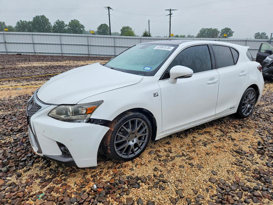 LEXUS CT 2015 with VIN JTHKD5BH9F2216700 - Photo from auction