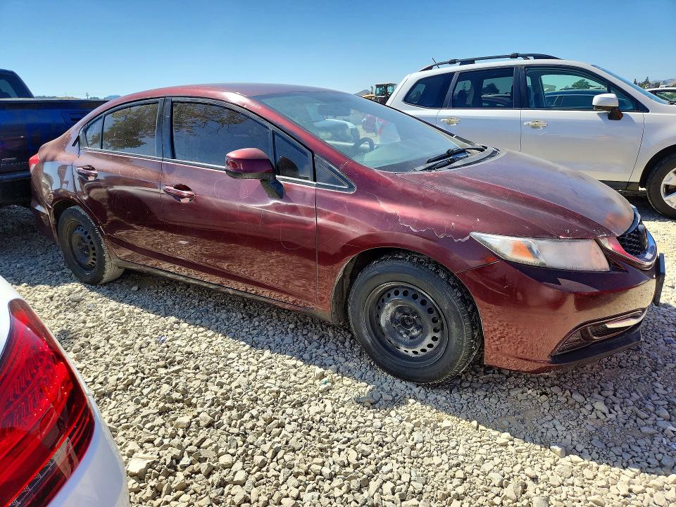 Photo 4 from auction – 2013 HONDA CIVIC with VIN 19XFB2F53DE282313