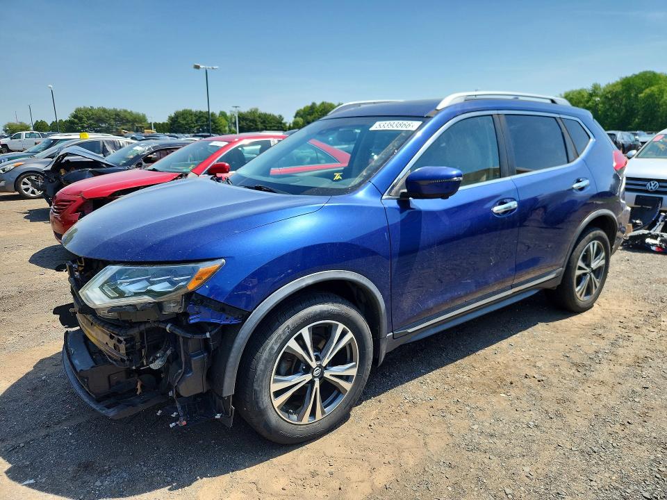 NISSAN ROGUE 2017 with VIN JN8AT2MV6HW004838 - Photo from auction