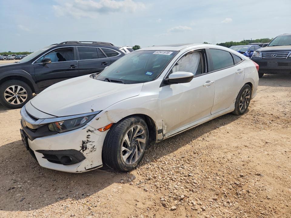 HONDA CIVIC 2016 with VIN 19XFC2F76GE002256 - Photo from auction
