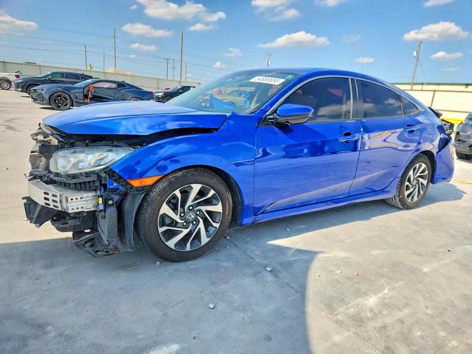 HONDA CIVIC 2017 with VIN 19XFC2F72HE015846 - Photo from auction