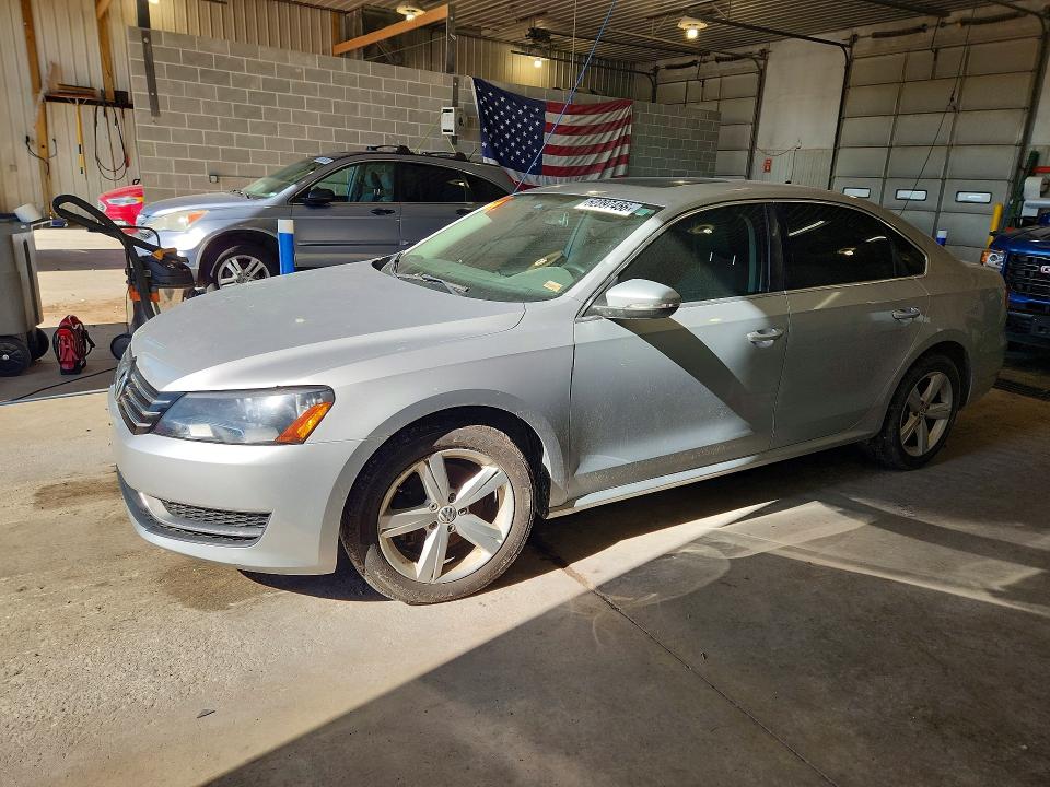 VOLKSWAGEN PASSAT 2012 with VIN 1VWBP7A38CC021779 - Photo from auction