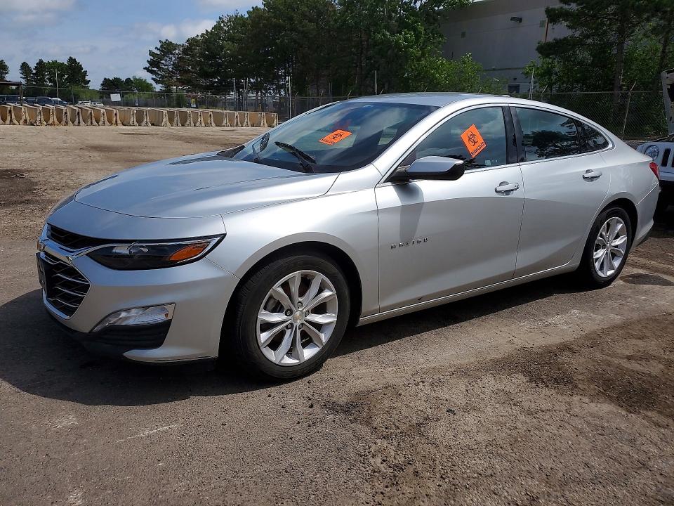 CHEVROLET MALIBU 2022 with VIN 1G1ZD5ST8NF142075 - Photo from auction