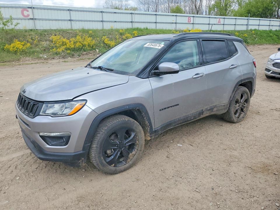 JEEP COMPASS 2019 with VIN 3C4NJDBB8KT740720 - Photo from auction