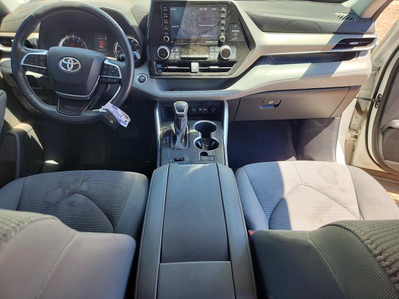 Photo 8 from auction – 2021 TOYOTA HIGHLANDER with VIN 5TDZZRAH4MS528374