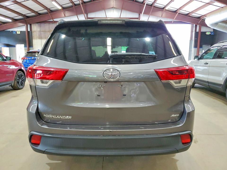 Photo 6 from auction – 2019 TOYOTA HIGHLANDER with VIN 5TDBZRFH1KS916654