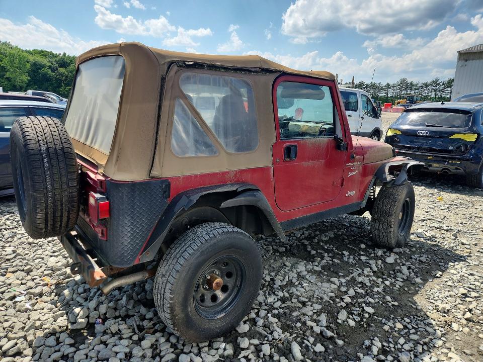Photo 3 from auction – 1999 JEEP WRANGLER with VIN 1J4FY19S1XP485046