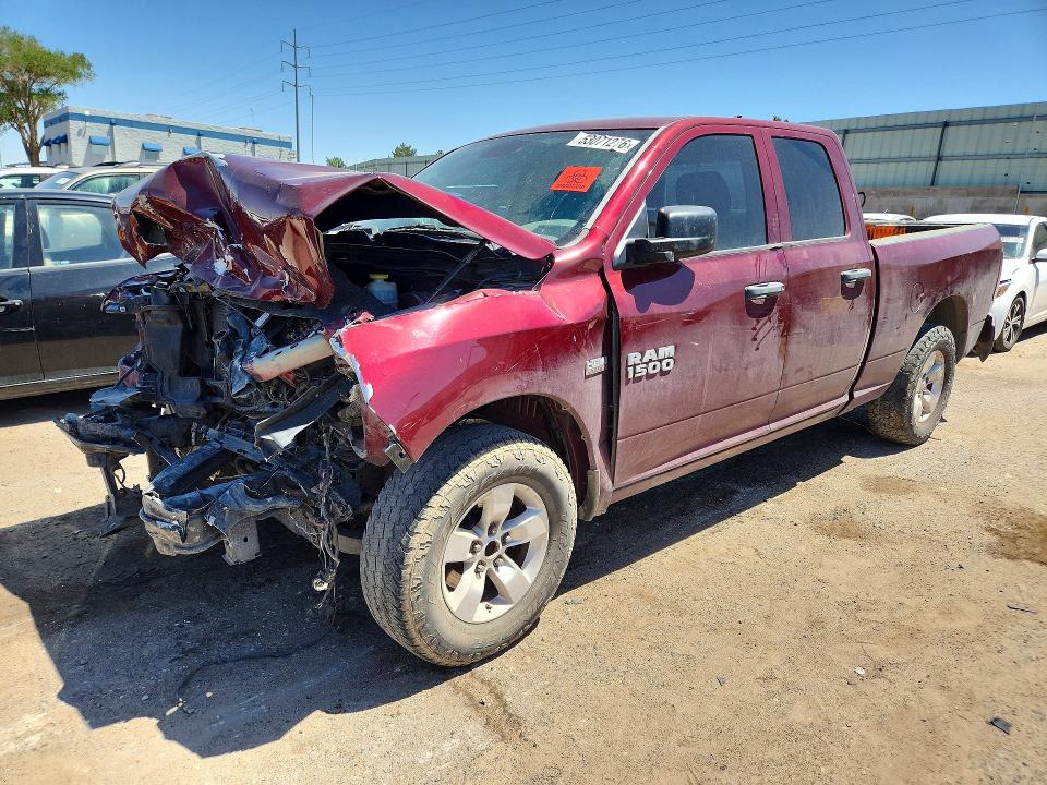 RAM 1500 2017 with VIN 1C6RR6FT1HS592257 - Photo from auction