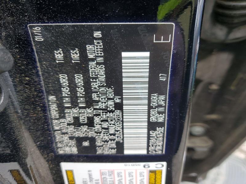 Photo 14 from auction – 2016 TOYOTA 4RUNNER with VIN JTEZU5JR0G5123389