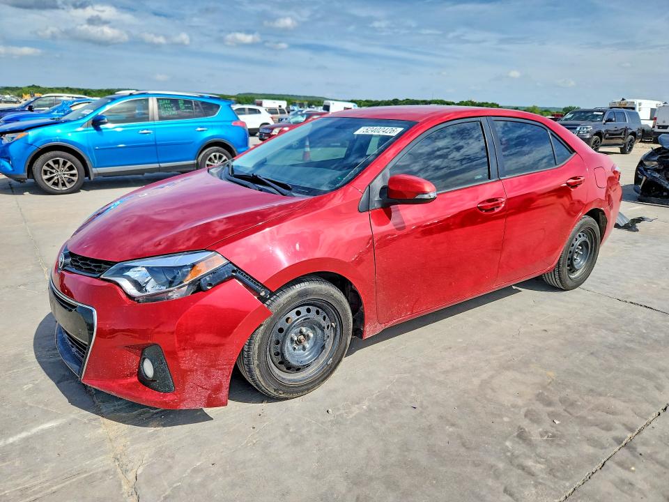 TOYOTA COROLLA 2014 with VIN 2T1BURHE1EC143988 - Photo from auction
