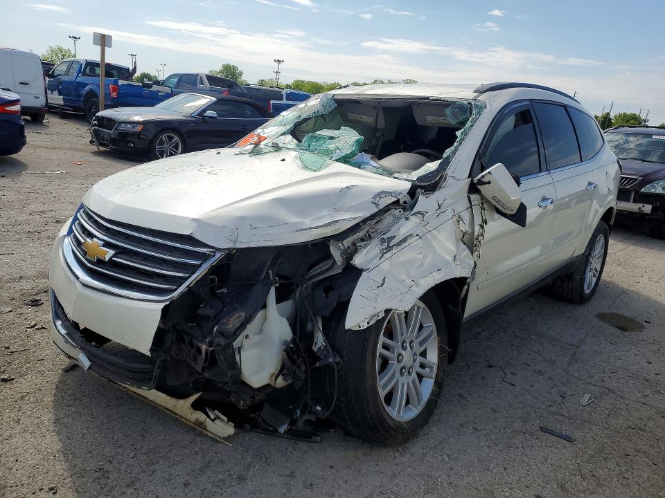 CHEVROLET TRAVERSE 2014 with VIN 1GNKRGKD2EJ335857 - Photo from auction