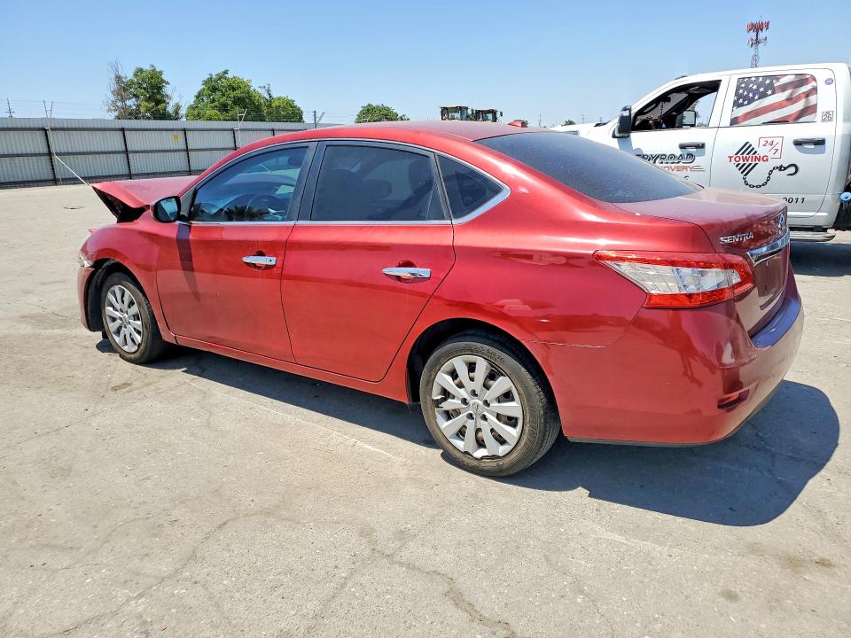 Photo 2 from auction – 2015 NISSAN SENTRA with VIN 3N1AB7AP4FL668627