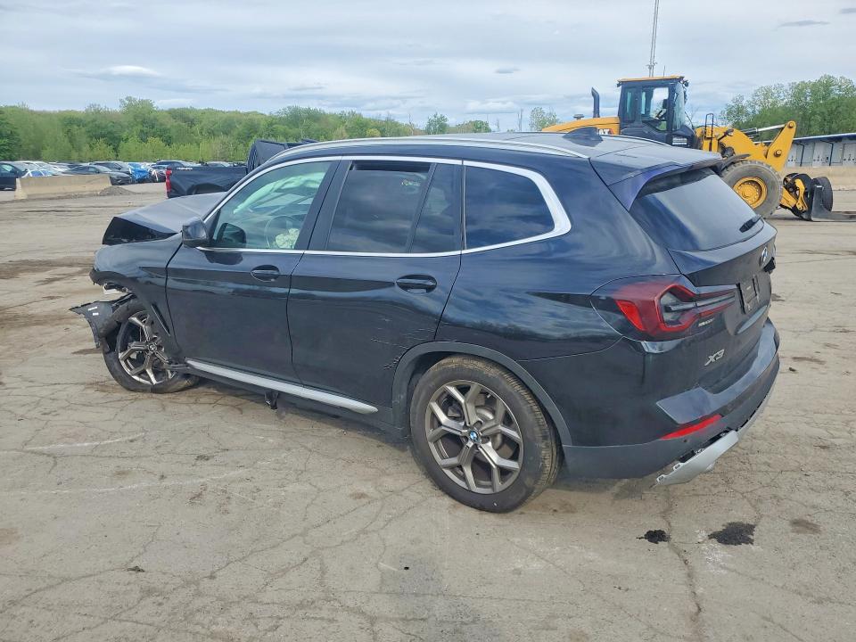Photo 2 from auction – 2022 BMW X3 with VIN 5UX53DP03N9L80222