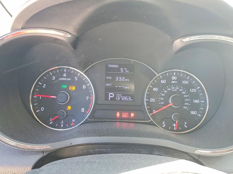 Photo 9 from auction – 2016 KIA FORTE with VIN KNAFK4A61G5519440