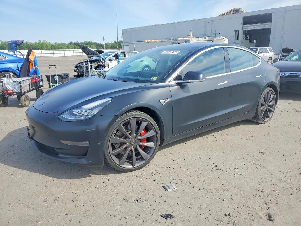 TESLA MODEL 3 2020 с VIN 5YJ3E1EC6LF713143 - Фото с аукциона