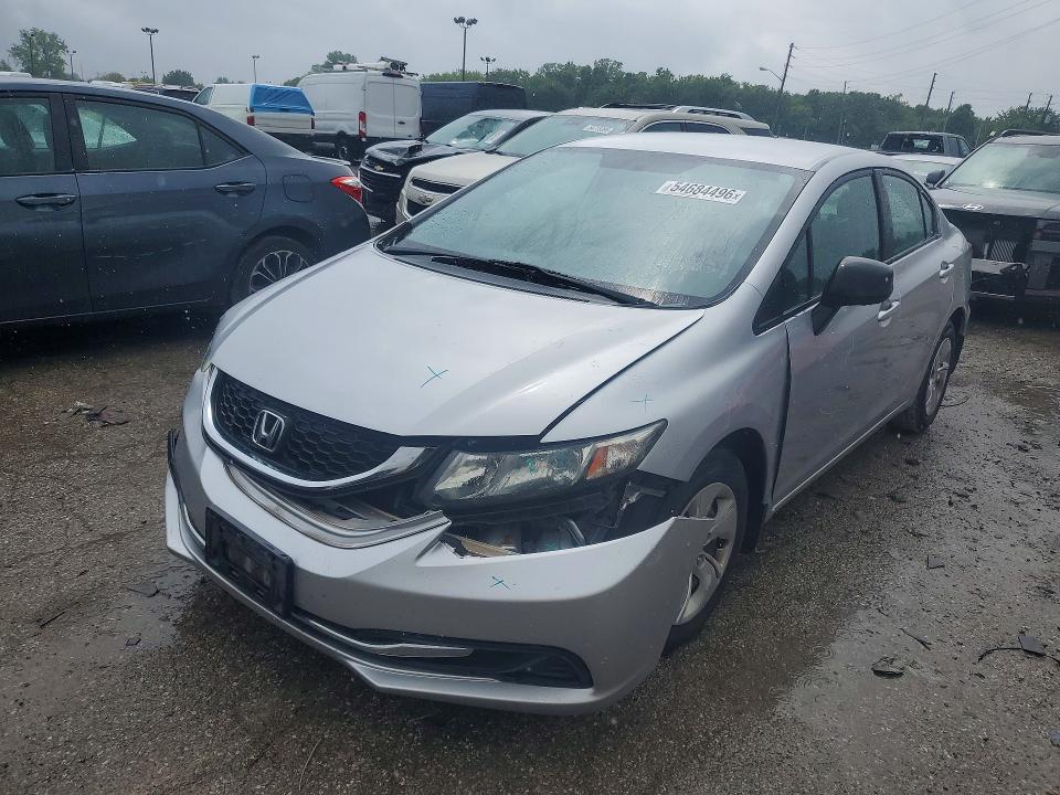 HONDA CIVIC 2013 with VIN 19XFB2F50DE040093 - Photo from auction