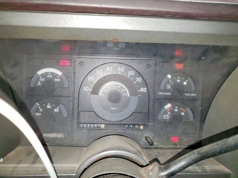 Photo 9 from auction – 1990 CHEVROLET GMT-400 C1 with VIN 1GCDC14K4LZ225676