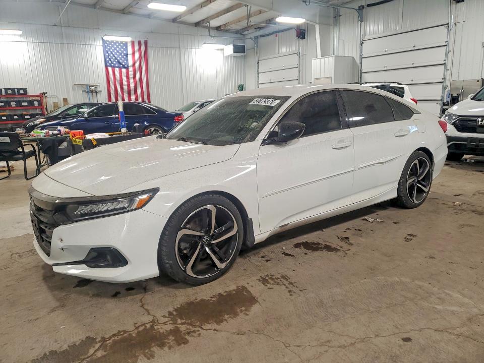 HONDA ACCORD 2022 with VIN 1HGCV1F48NA027982 - Photo from auction