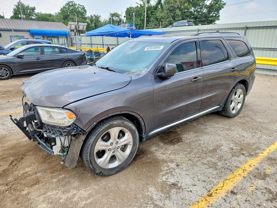 DODGE DURANGO 2014 with VIN 1C4RDHDG7EC593220 - Photo from auction