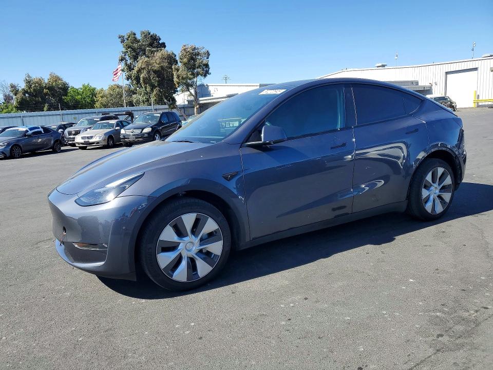 TESLA MODEL Y 2023 with VIN 7SAYGDEEXPF790710 - Photo from auction