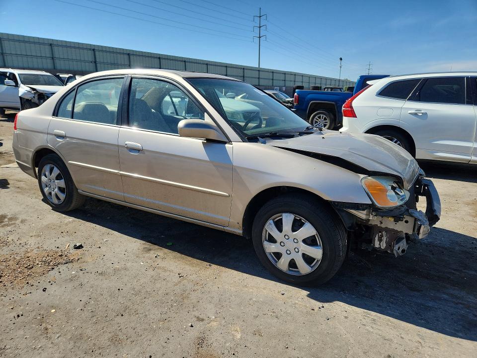 Photo 4 from auction – 2001 HONDA CIVIC with VIN JHMES26721S005852