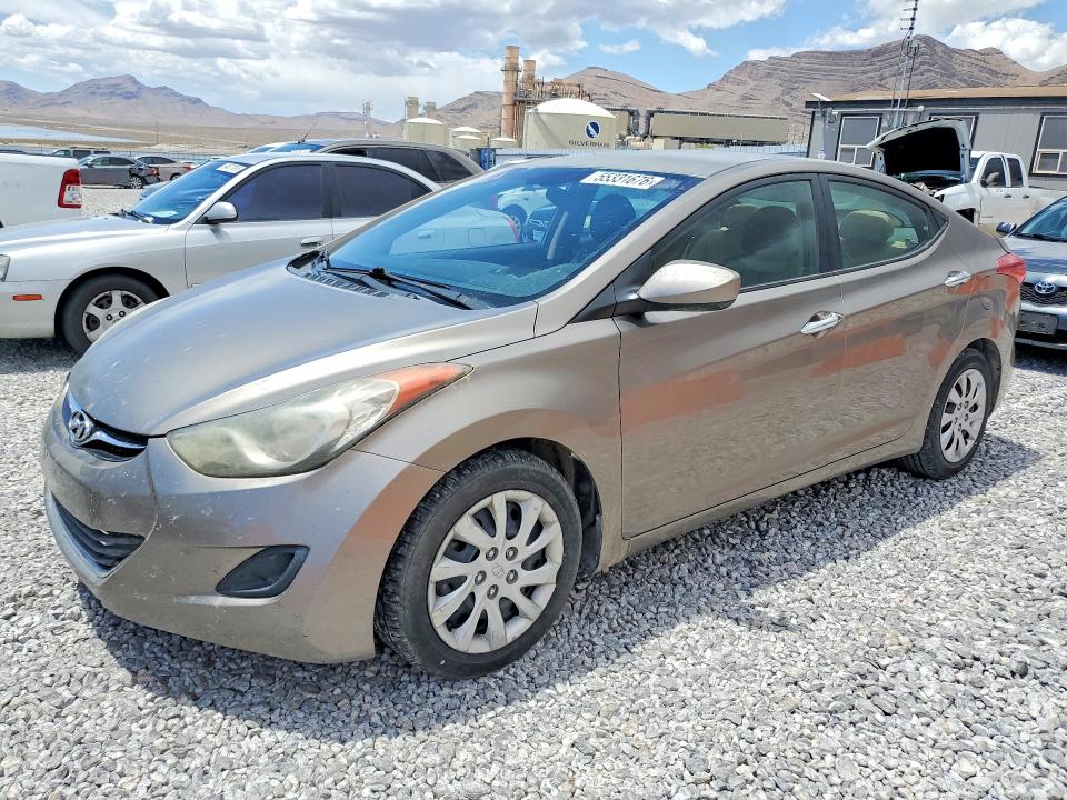 HYUNDAI ELANTRA 2013 with VIN 5NPDH4AE8DH213430 - Photo from auction