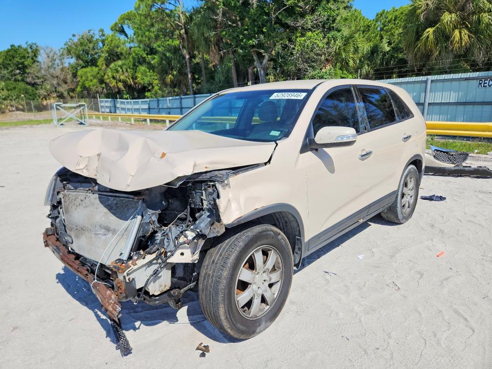KIA SORENTO 2012 with VIN 5XYKT3A18CG189066 - Photo from auction