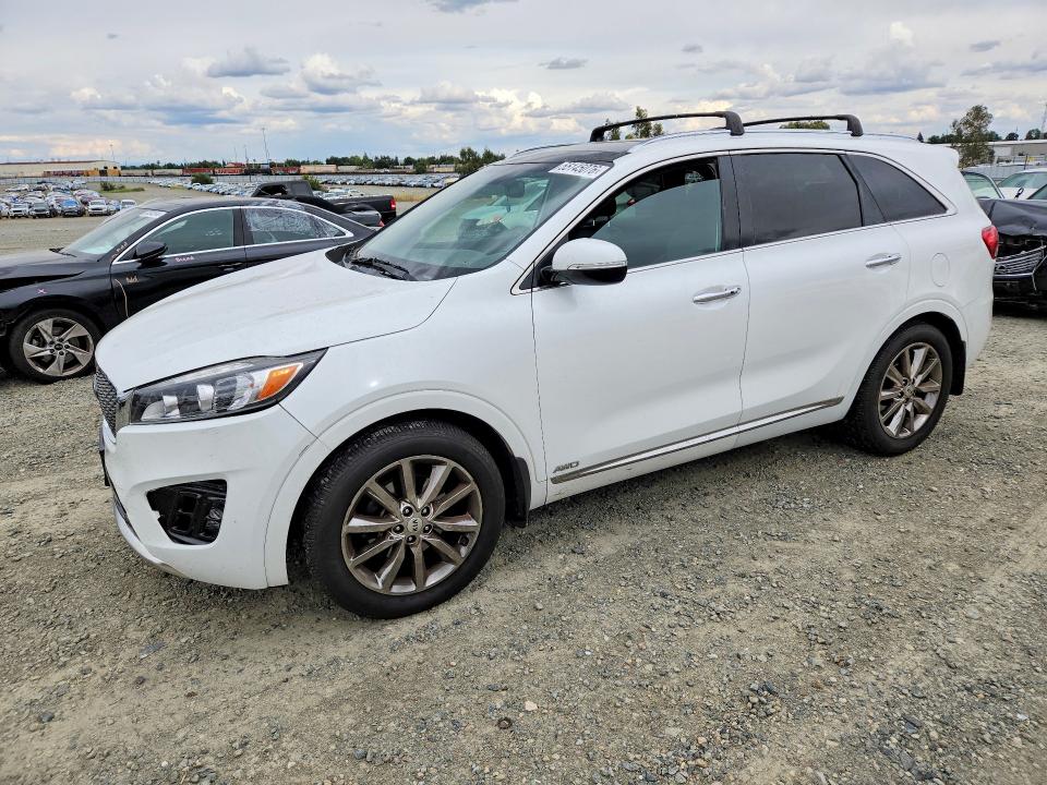 KIA SORENTO 2016 with VIN 5XYPKDA50GG163553 - Photo from auction